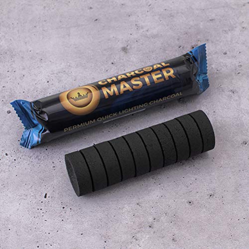 New Quick Light Charcoal by Charcoal Master Instant Coal Disks