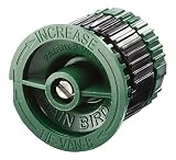 Rain Bird HEVAN08 High Efficiency Spray Nozzle, 0&deg; - 360&deg; Adjustable Pattern, 6' - 8' Spray Distance, Black/Green
