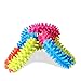 Funnytoday365 Resistance To Bite Rubber Pet Dog Puppy Toys Pets Mixed Color Embossment Spinose Ring Teeth Chew Training Pet Dog Toys