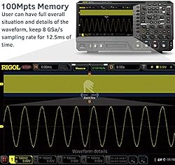 Rigol MSO5104 100 MHz Mixed Signal Oscilloscope