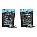 Set of 2 Vital Essentials Minnow Freeze-Dried Vital Cat Treats
