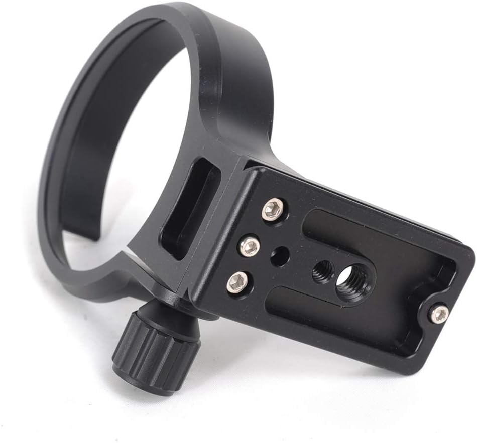 iShoot Metal Lens Collar Support Tripod Mount Ring with Quick Release Plate Compatible with Sony FE 70-300mm F4.5-5.6G OSS Mirrorless Camera Lens