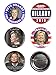 Presidential Campaign 2016 Hillary Clinton Pinback Buttons - 2.25 Inch Round - 5 Pack