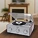 JENSEN JTA-220 3-Speed Turntable with AM/FM Receiver & Stereo Speakers