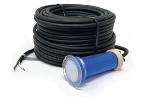 Life-Bulb - 1.5 Inch Pool Light for Inground Pool with 100 Foot Cord - Swimming Pool Light Fixture, Replacement Pool LED Lights - Direct Replacement for Pentair GloBrite - Lifetime Replacement Program