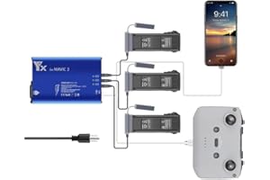 Parallel Multiple Battery Charger for Mavic 3 Intelligent Battery Charging Hub for Mavic 3 Pro Mavic 3 Cine