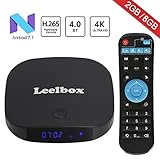 2017 Newest Leelbox Q2 mini Android 6.0 TV Box 2GB+8GB with BT 4.0 Supporting 4K (60Hz) Full HD /H.265 /WiFi