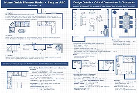 Home Quick Planner Reusable Peel Stick Furniture