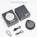 Shower Speaker - AVWOO IP67 Waterproof Bluetooth Speaker, Portable Bluetooth Speaker with Enhanced Bass and Built-in Mic, Mini Bluetooth Speaker with Compact Size for Home Outdoor Travel (Black)