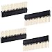ELEDIY 2 x 20（40 Pin） Stacking Header for Raspberry Pi A+/B+/Pi 2/Pi 3 Extra Tall Header (Pack of 4) primary