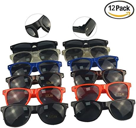 12 Classic, Versatile, Minimalist, Stylish, Retro Party Sunglasses