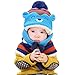 FEITONG Autumn Winter Baby Kids Girls Boys Warm Woolen Coif Hood Scarf Caps Hats