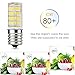 E17 LED Bulb Microwave Oven Light, T7 T8 Intermediate Base LED Appliance Bulb T8 T7 Lightbulb, Warm White 3000K,dimmable, 4W (40W Halogen Bulb Equivalent),110 volt-130v,52x2835SMD (2- Pack)