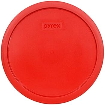 Pyrex 7403-PC Red 10 Cup (2.5qt) Sculptured Mixing Bowl Lid