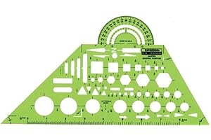 Rapidesign Master General Purpose Template, 1 Each (R18)