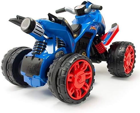 spiderman 12v quad bike