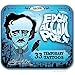 Edgar Allen Poe Temporary Tattoos by Archie McPhee