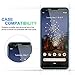 QITAYO Screen Protector for Google Pixel 3a XL, [HD Clear] [Bubble-Free][Case Friendly] Tempered Glass Screen Protector Compatible with Google Pixel 3a XL