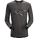 Arcteryx Men's Archaeopteryx LS T-Shirt - Small, Heathered Dk Grey