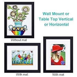 RPJC 8x10 inch Picture Frames Made of Solid Wood