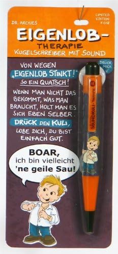 Depesche 1 X Kugelschreiber Mit Sound Verschiedene Spruche Dr Archies Therapie Verschiedene Varianten Unverbindl Preisempfehlung 6 95 Euro Amazon De Burobedarf Schreibwaren