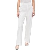 Vince Women's High Rise Pull On Linen Pants