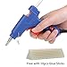 PYRUS Hot Glue Gun 20W Flexible Trigger for DIY Small Craft Projects, Package and Quick Repairs at Home(Free 10 pcs Melt Glue Sticks)
