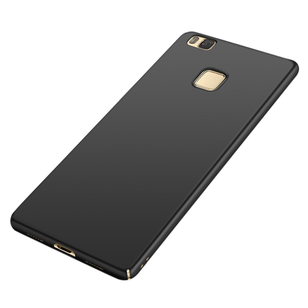 Hülle für Huawei P9 Lite, Senisttech Huawei P9 Lite Ultra Slim Schutzhülle ,Anti-Scratch Shockproof und Schutz vor Fingerabdruck, Staub Handyhülle Case für Huawei P9 Lite (Schwarz)