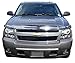 Auto Ventshade [AVS] Chrome Hood Shield / Protector | Fits 2007 - 2013 Chevrolet Avalanche, 2007 - 2014 Chevrolet Tahoe, Suburban 1500 & 2500 | Medium Profile Bug Deflector - 1 pc., Chrome | 680303