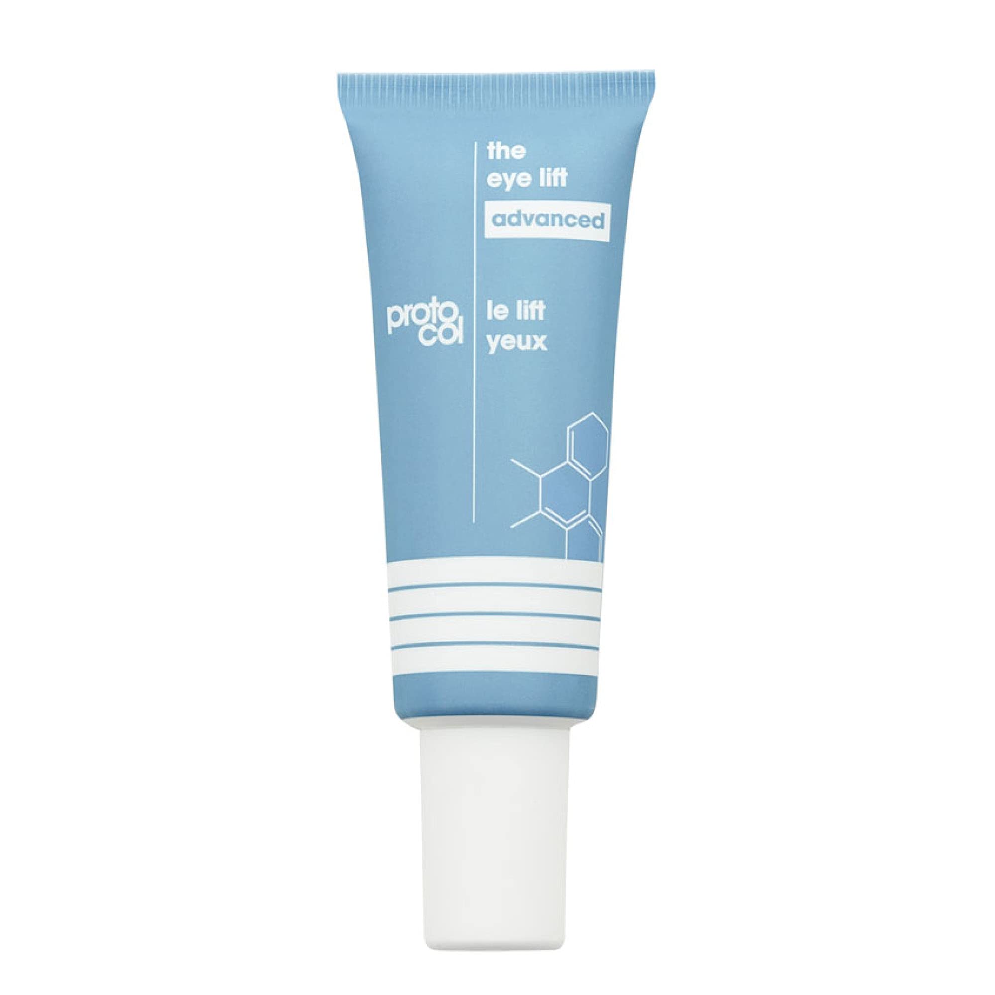 Proto-col - Advanced Eye Lift, 4-in-1 Eye Serum, Results in 3 Minutes, Instant Anti Wrinkle and Anti Ageing Treatment for Puffy Bags and Dark Circles, Made with Vegan Collagen (20ml)