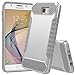 Galaxy On5 2016 Case,Galaxy J5 Prime Case, JDBRUIAN [Shock Absorption] Hybrid Dual Layer Armor Protective Case Cover for Samsung Galaxy On5 2016/J5 Prime/G570 - Silver Grey