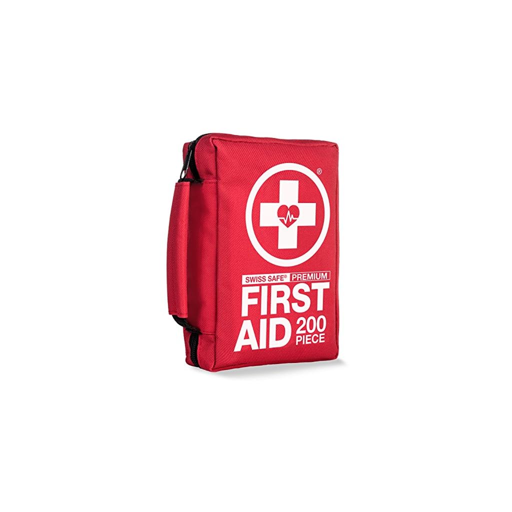 First Aid & Survival Kit (200Piece) Upgraded Survival Tools, Enhanced