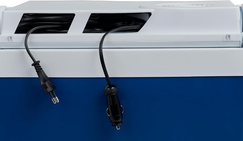 ME24 Glacière électrique portable, 23 litres, 12 V et 230 V pour voiture, camion, camping-car, bateau et prise de courant