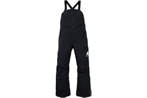 Burton Kids’ Skylar 2-Layer Bib Pants – Waterproof Winter Snowboard Bib Pants for Boys & Girls