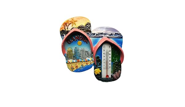 3D Gangdia España Imán de Nevera de Oro Estilo de Playa Regalo de ...