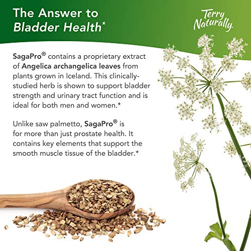 Terry Naturally SagaPro Bladder Health 60 Capsules, Pack of 2 100