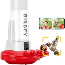 Amazon.com : NETVUE by Birdfy Hummingbird Feeder with 2 Cameras ...