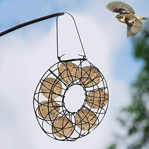 Herva Bird Feeder Large Ring Rust Uv Resistant Weatherproof