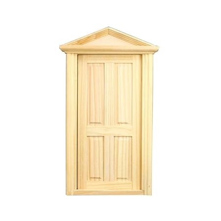 FidgetGear Mini 4 Lattice Door Furniture Modeling Toy for 1:12 Doll House