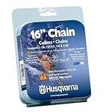 Husqvarna 531300446 16-Inch H37-56 (91VG) Lo-Pro Saw Chain, 3/8-Inch By .050-Inch