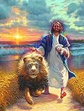 Jesus and the Lamb 500 Piece Jigsaw Puzzle by SunsOut