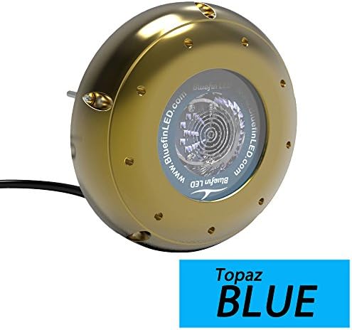 1 - Bluefin LED Hammerhead H16 Surface Mount Underwater LED Light - 5600 Lumens - Topaz Blue