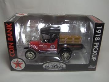 texaco truck piggy bank