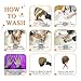 Emmor Short Silver Grey Human Hair Wigs for Women Blend Pixie Cut Wig With Bang Light Weight,Natural Daily Use Hair