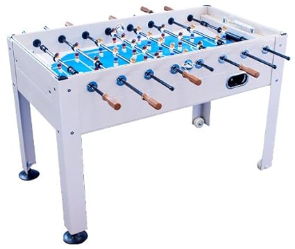 Park Sun Sports Blue Sky Beachwood Indoor Outdoor Weatherproof Foosball Soccer Game Table