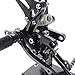 Motorcycle Rearset Foot Pegs Rear Set Footrests Fully Adjustable Foot Boards Fit For Suzuki GSXR750 GSXR600 1996-2005,GSXR1000 2000-2004,SV650 SV650S SV1000 SV1000S 1998-2014