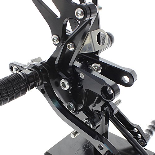 image for FXCNC Racing Motorcycle Rearset Foot Pegs Rear Set Footrests Fully Adj