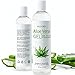 Vassoul 100% Nature Organic Aloe Vera Gel, Concentrated Pure Aloe Gel For Facial Moisturizer, Acne Treatment, Acne Scars (8 oz)