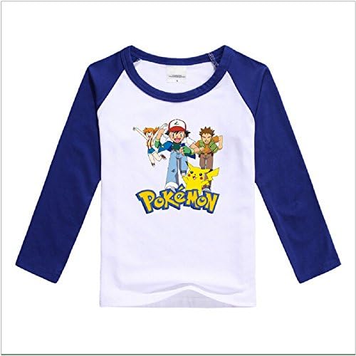 Natty Sweeties Baby Toddler kid's Pokemon Go Long Sleeve T shirt Unisex