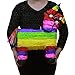 Aurabeam Original Classic Donkey Pinata (Rainbow Color) - Mexican Piñata - Handmade in Mexico
